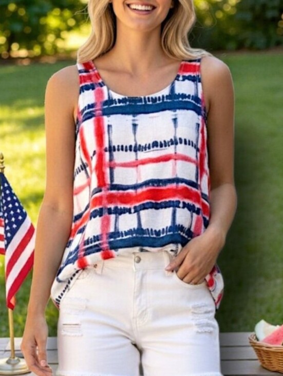 Jacks Tops - 😎 🇺🇲 4/$20 Sleeveless Summer Top by JACK